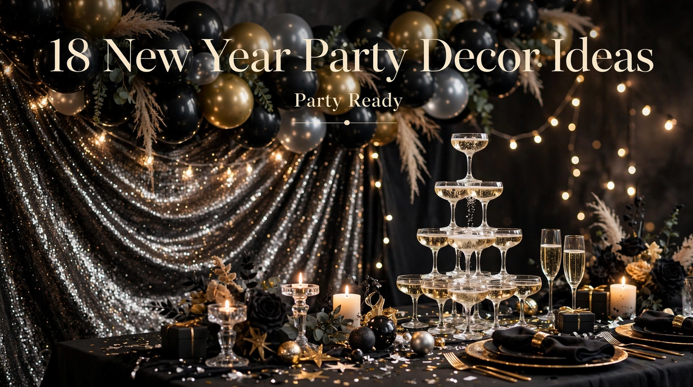 18 New Year Party Decor Ideas