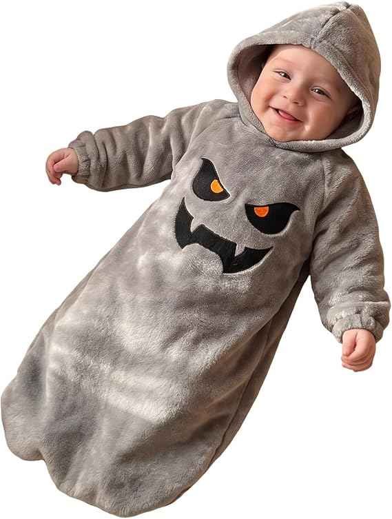 Ghostbusters Stay Puft marshmallow man baby costume