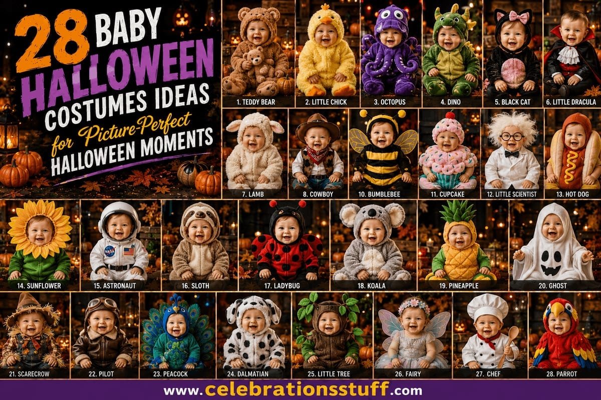 24 Baby's First Halloween Costume Ideas for Newborns & Infants (0–6 Months)