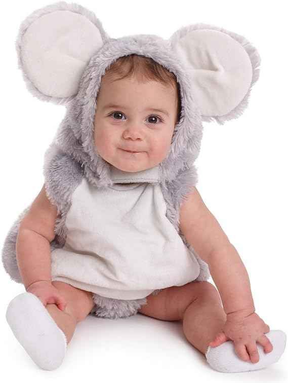 Dress Up America baby mouse costume with ears and tail