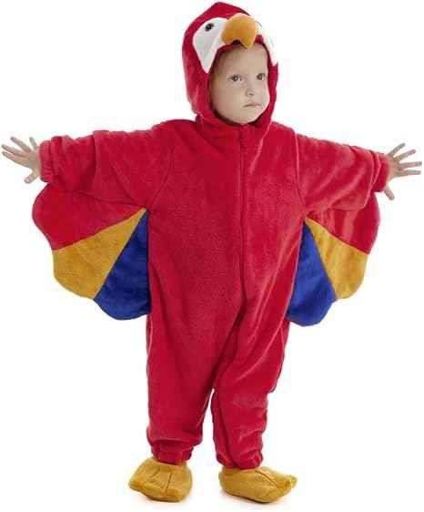 Baby parrot colorful winged Halloween costume