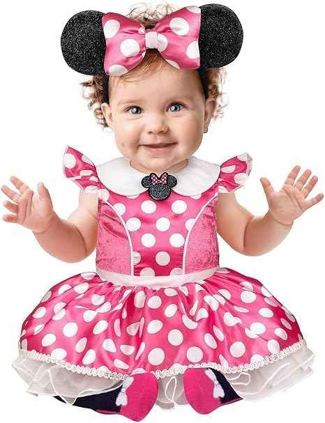 Spirit Halloween Disney pink Minnie Mouse baby costume