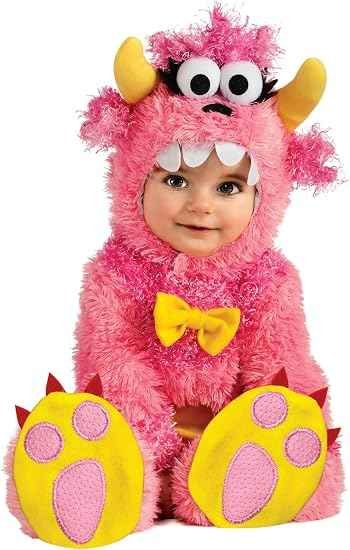 Rubies Pinky Winky cute pink monster baby romper