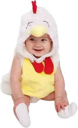 Dress Up America baby rooster colorful farm costume