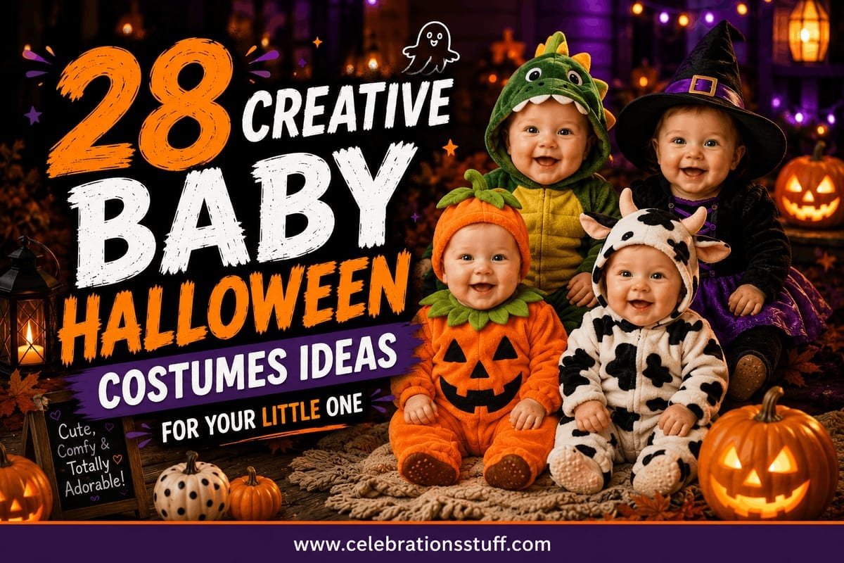 18 Creative & Funny DIY Baby Halloween Costumes You Can Make at Home