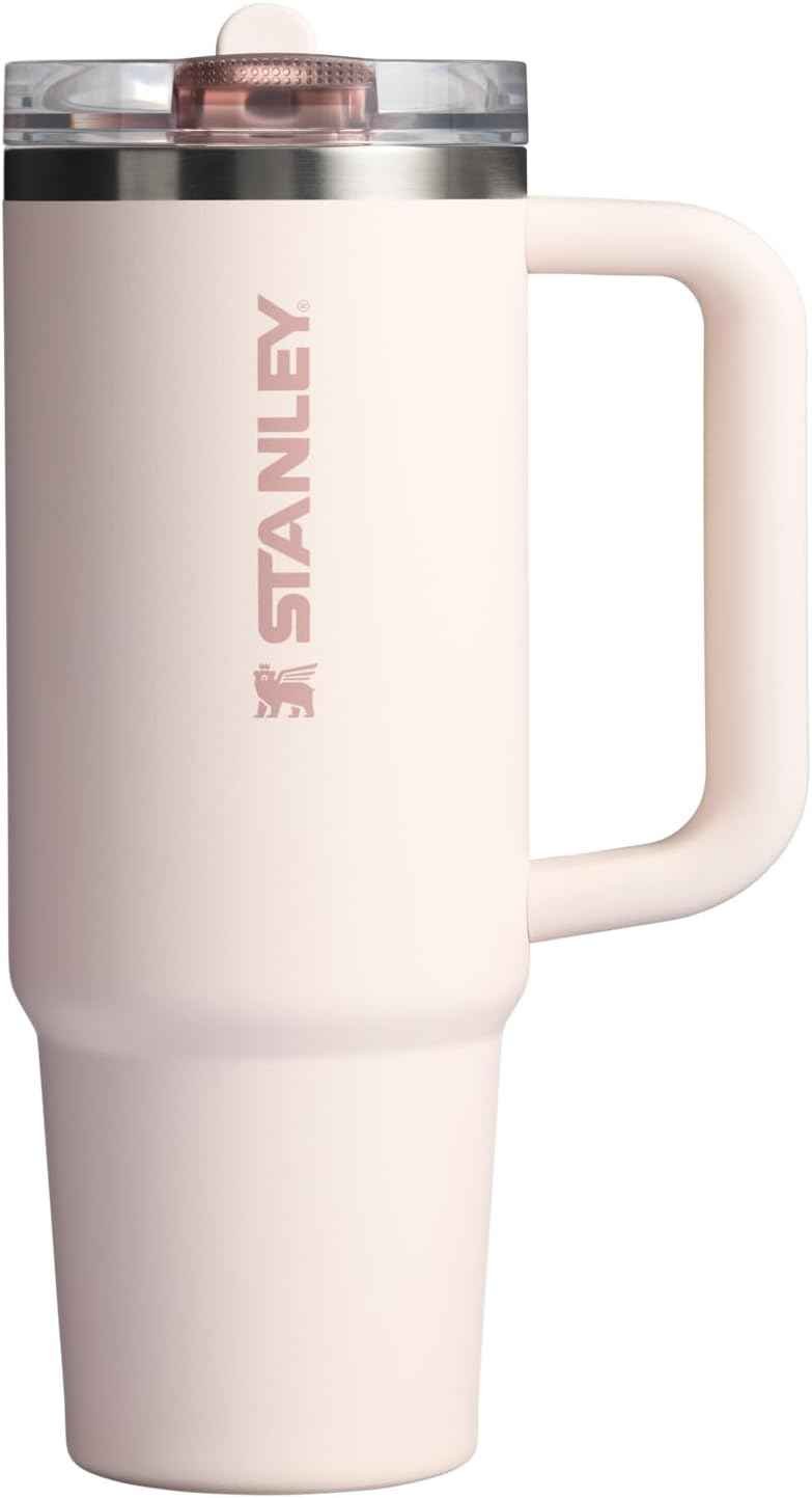 Stanley Quencher ProTour flip straw tumbler in rose quartz