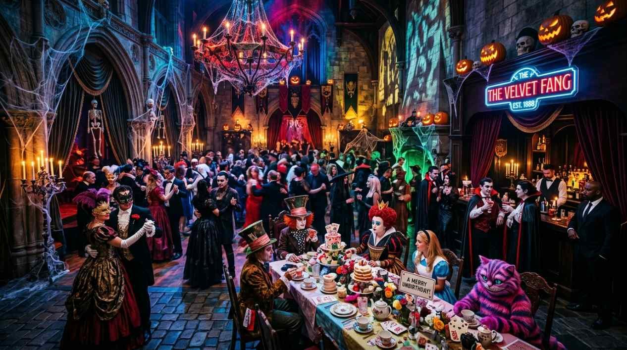 21 Halloween Party Theme Ideas for People Who Love Being Extra