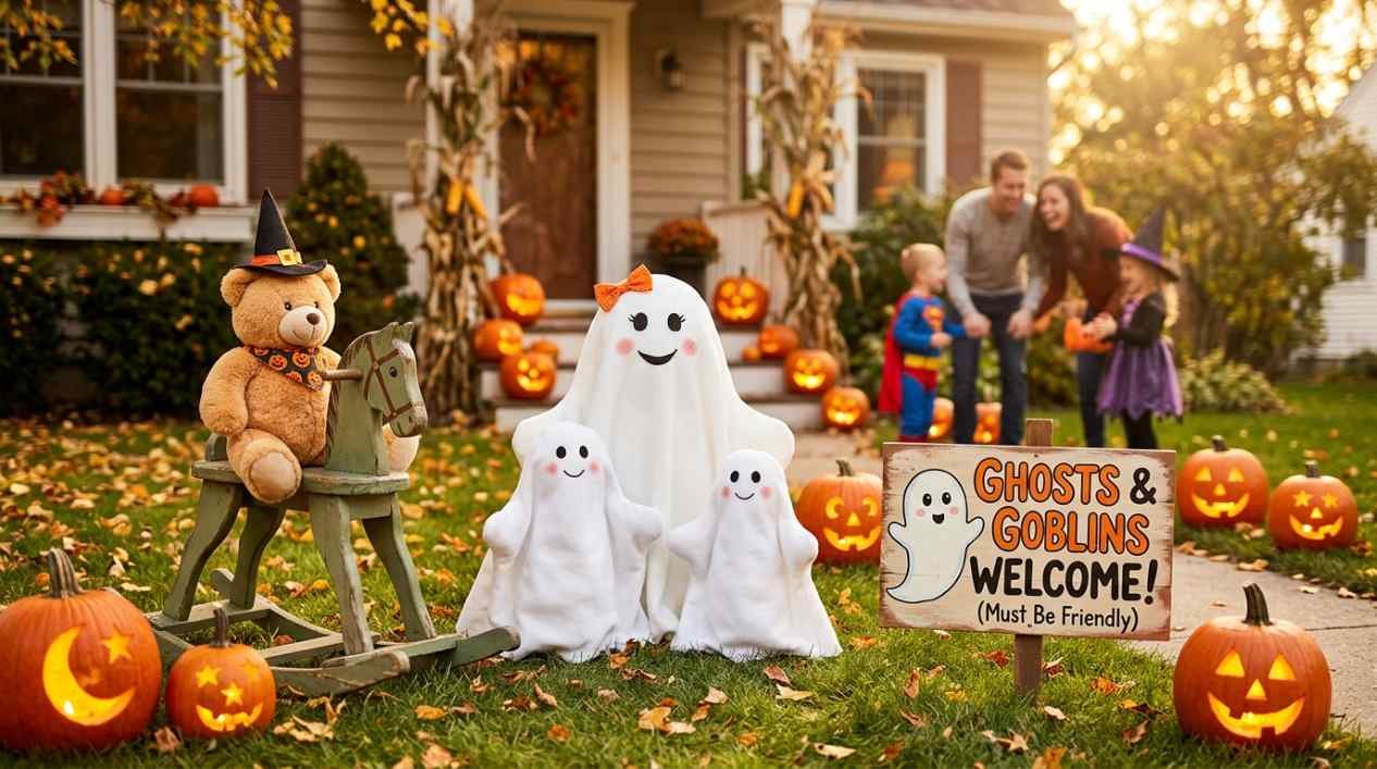 13 Halloween Yard Ideas That Are Perfect for Families With Young Kids