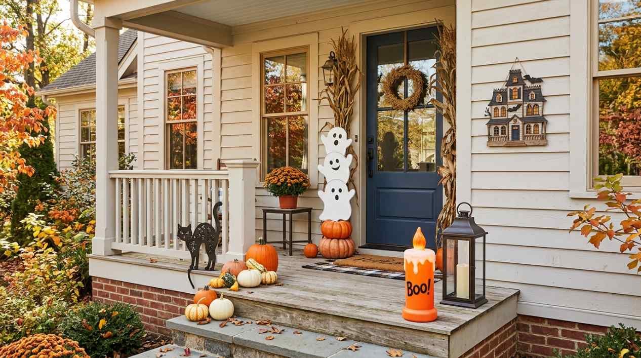 19 Halloween Porch Decor That Actually Looks Great in the Daylight Too
