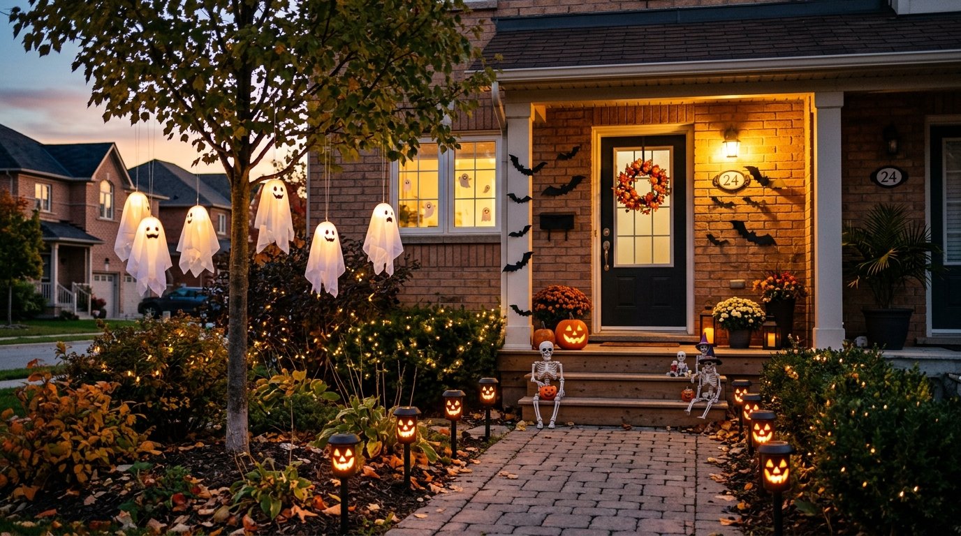 22 Halloween Yard Ideas for Small Front Yards