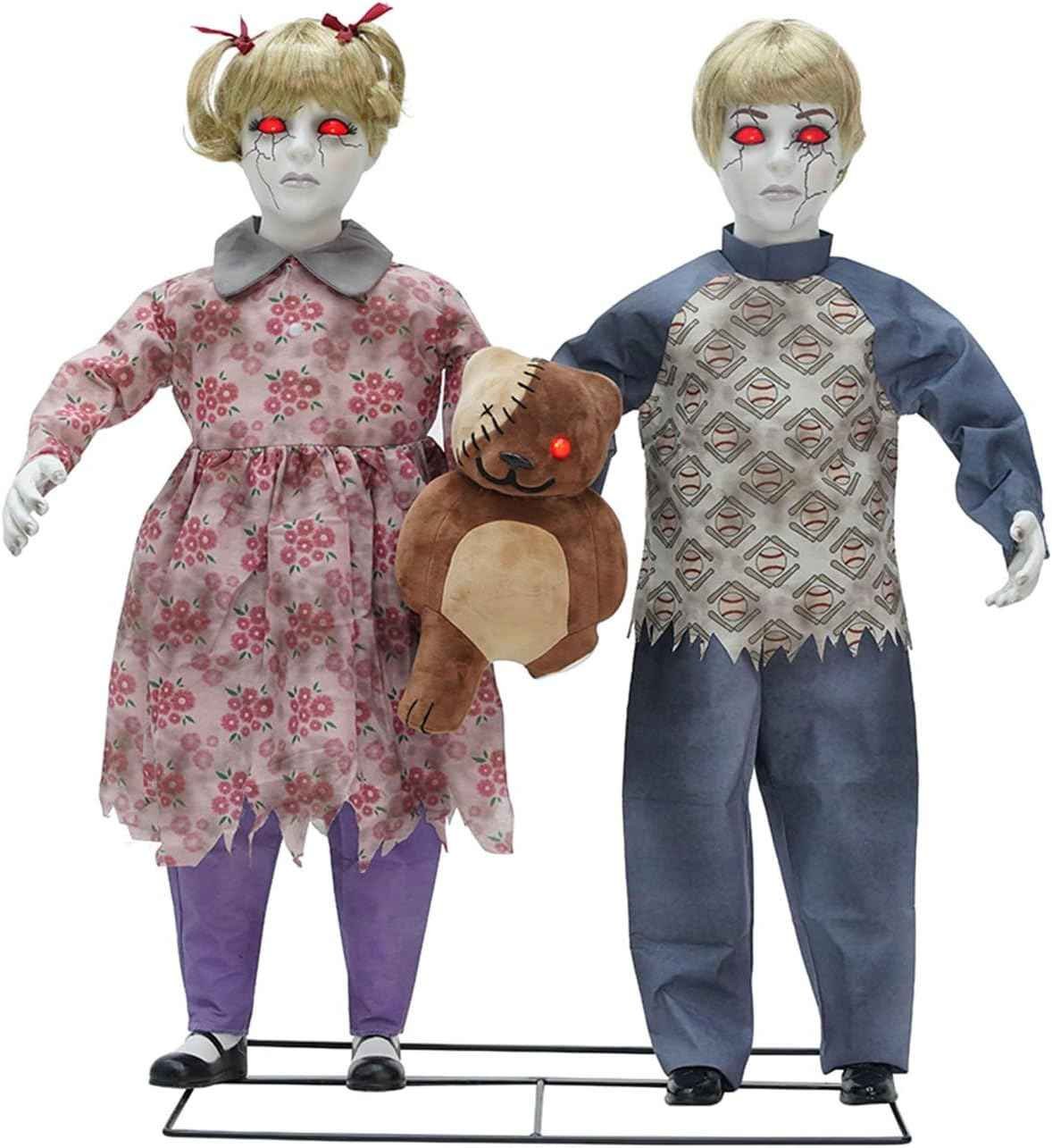 Haunted Hill Farm 3-Ft Apocalypse Twins Animatronic