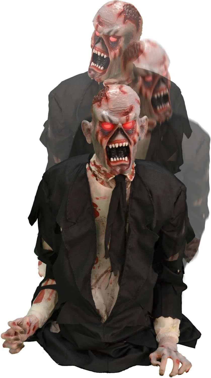 Haunted Hill Farm 5.2-Ft Damien Zombie by Tekky