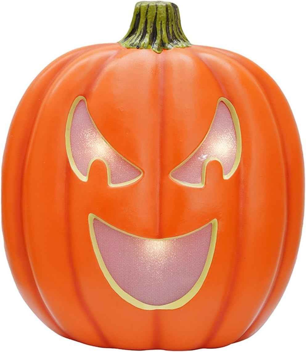 Haunted Hill Farm 1.8-Ft LED Pumpkin Flatback