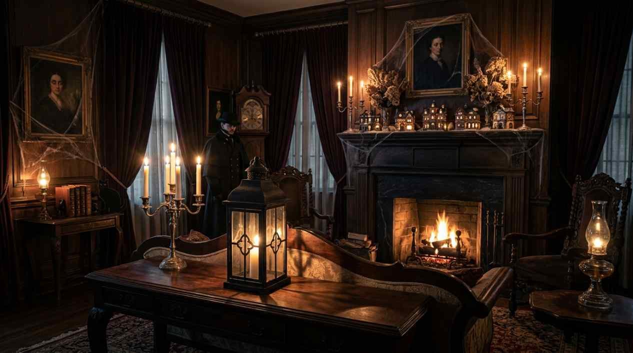 15 Halloween Party Decorations That Transform Your Living Room Into a Haunted Mansion