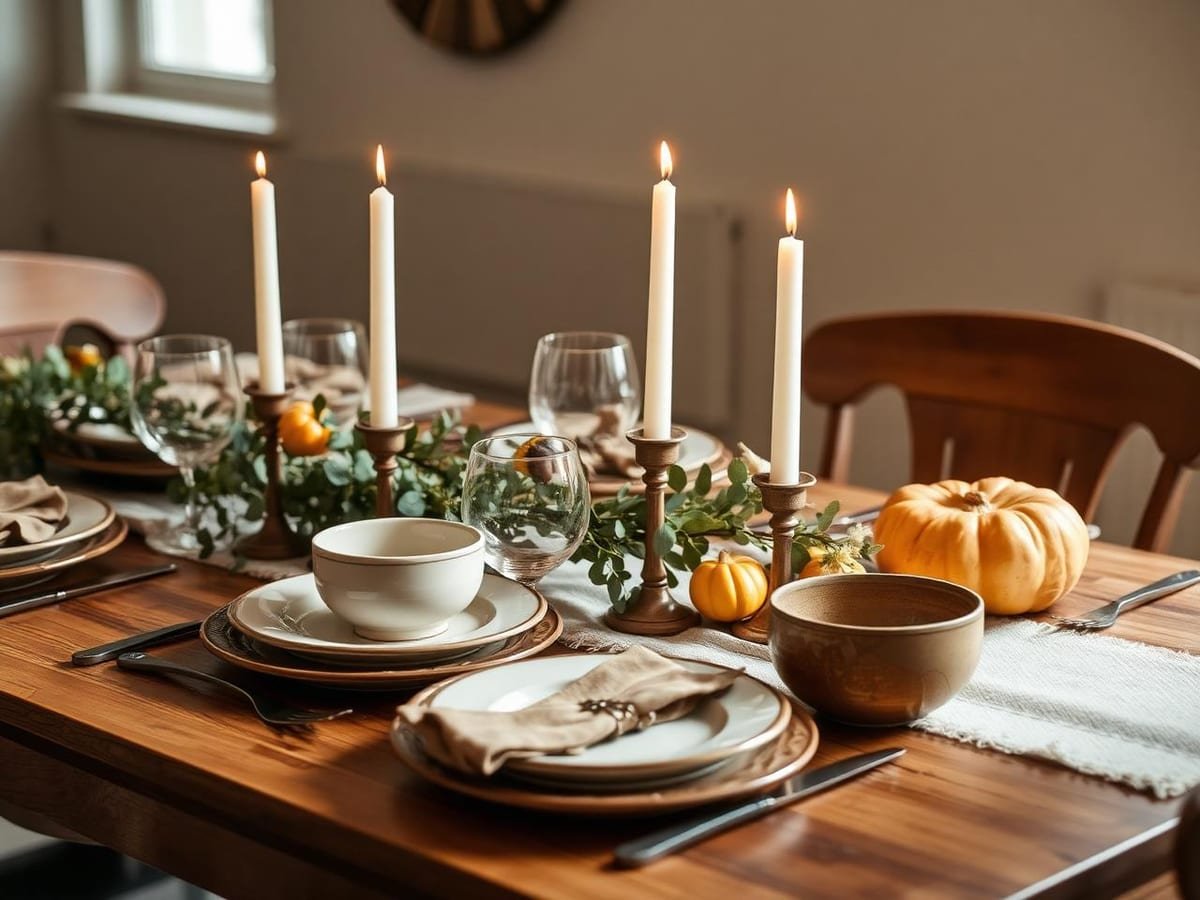12 Cozy Thanksgiving Tablescape Ideas You Can Set in One Afternoon