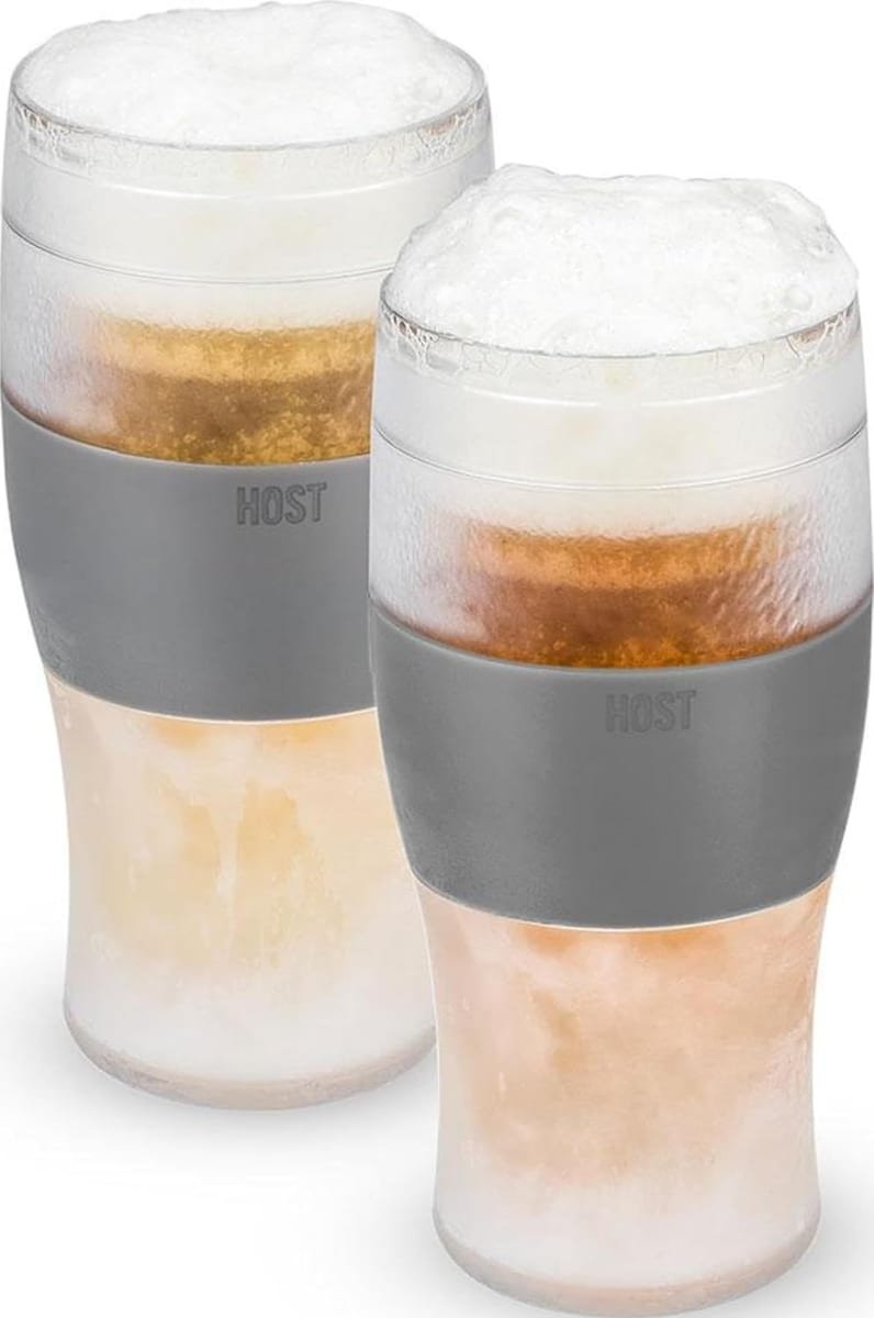 Host Freeze Insulated Beer Glasses cooling pint set