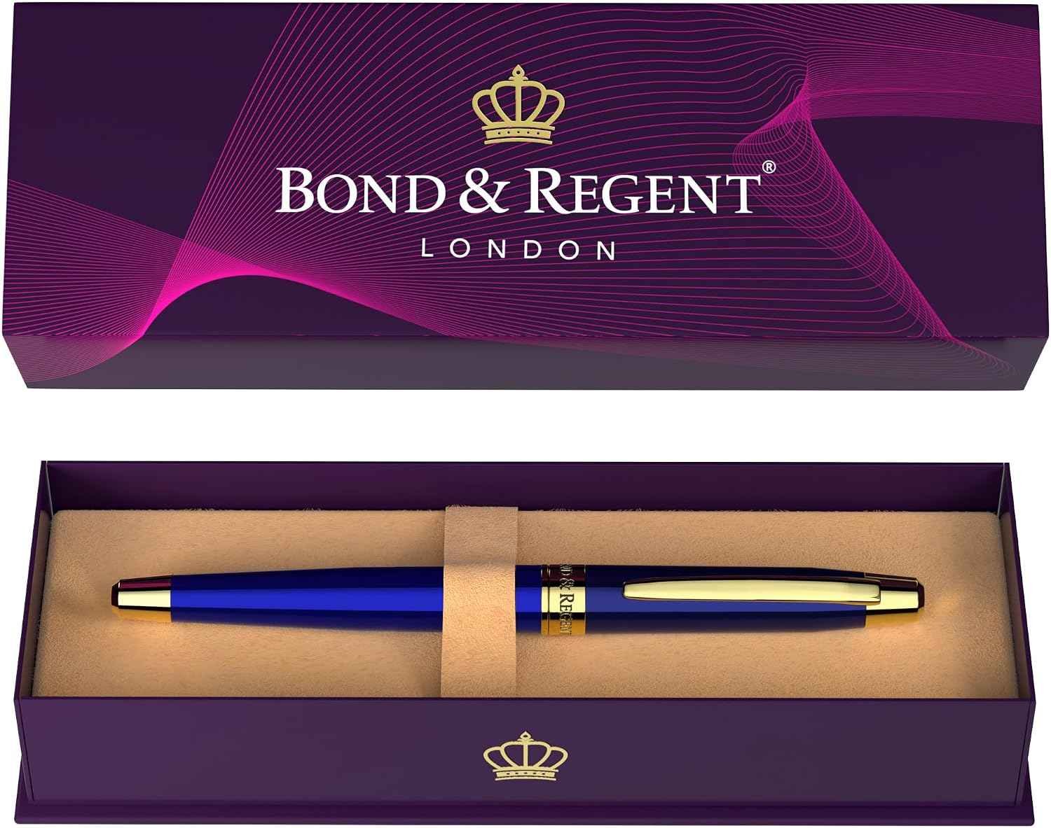 Bond & Regent 24K Gold Trimmed Executive Writing Pen