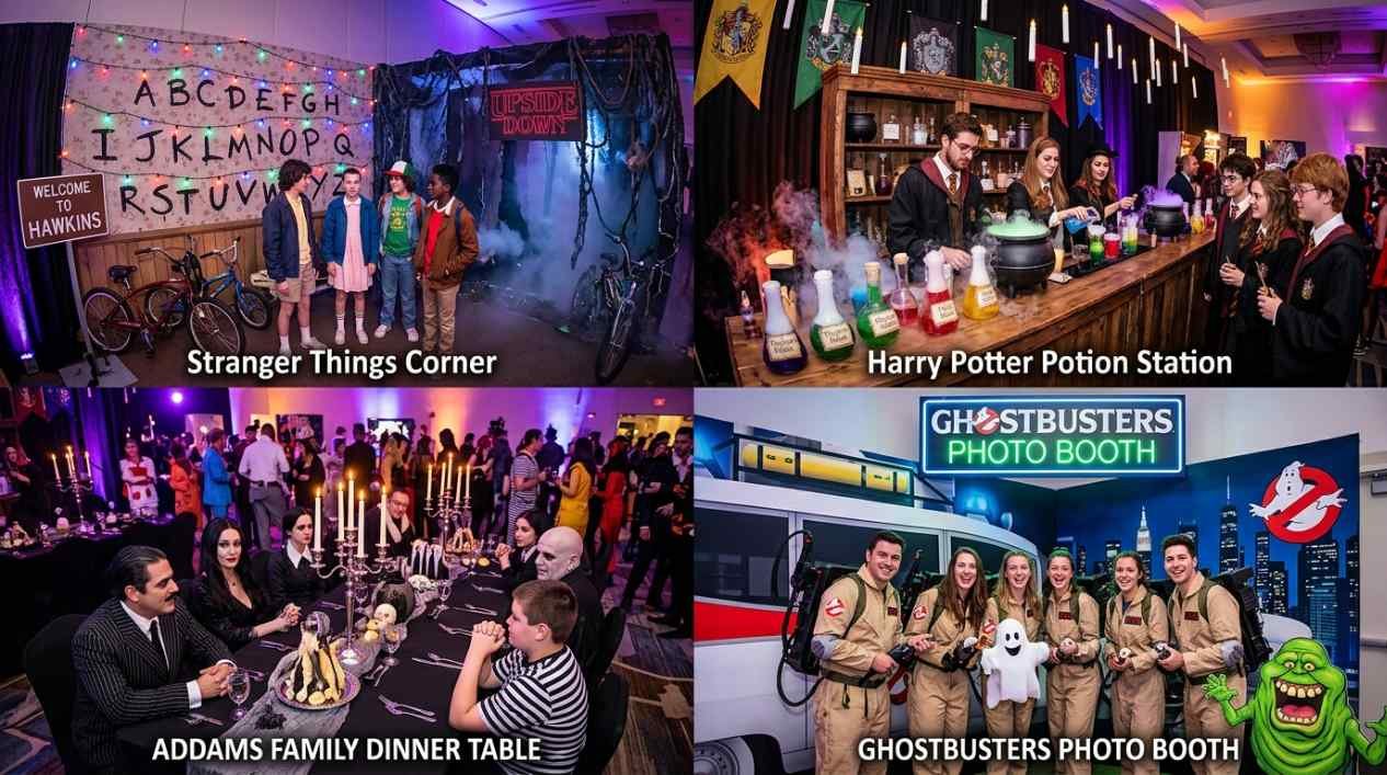 16 Halloween Party Theme Ideas Based on Popular Movies and TV Shows
