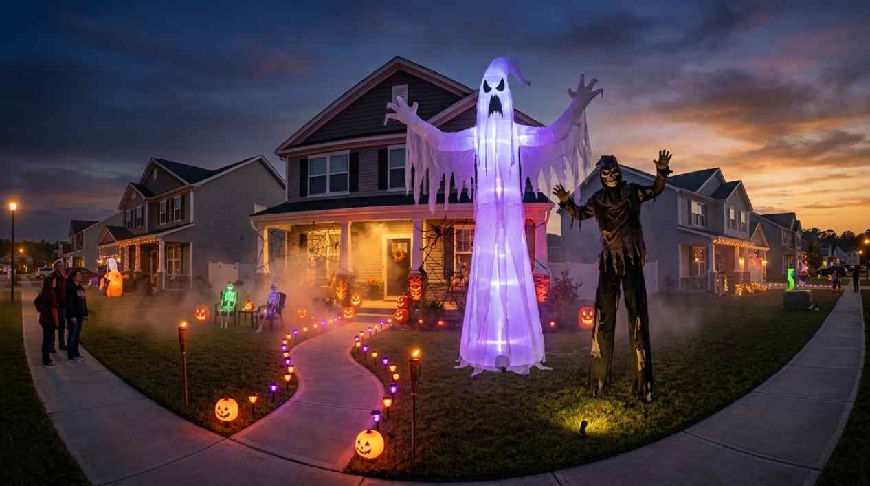 15 Outdoor Halloween Decor Pieces That Will Make Your House the Neighborhood Favorite