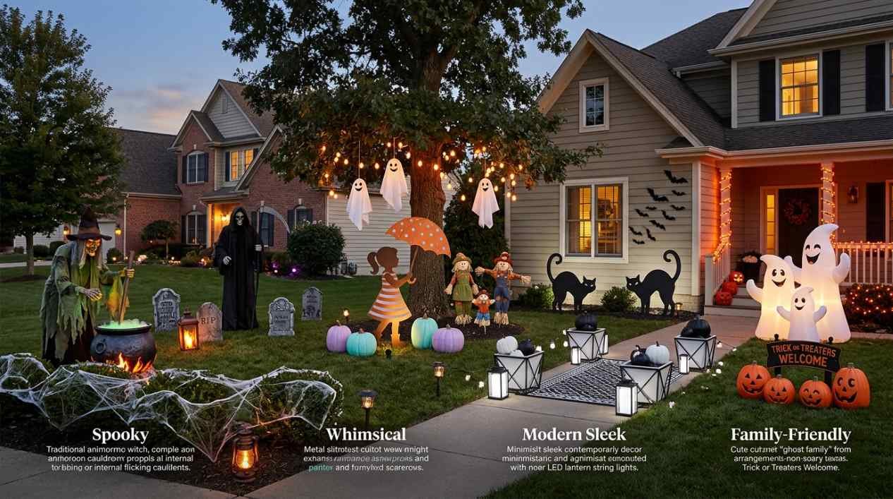 21 Outdoor Halloween Decor Ideas for Every Style & Vibe: Modern, Vintage, Spooky & Whimsical