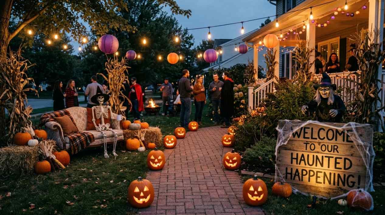 23 Outdoor Halloween Decorations That Double as Party Atmosphere Enhancers