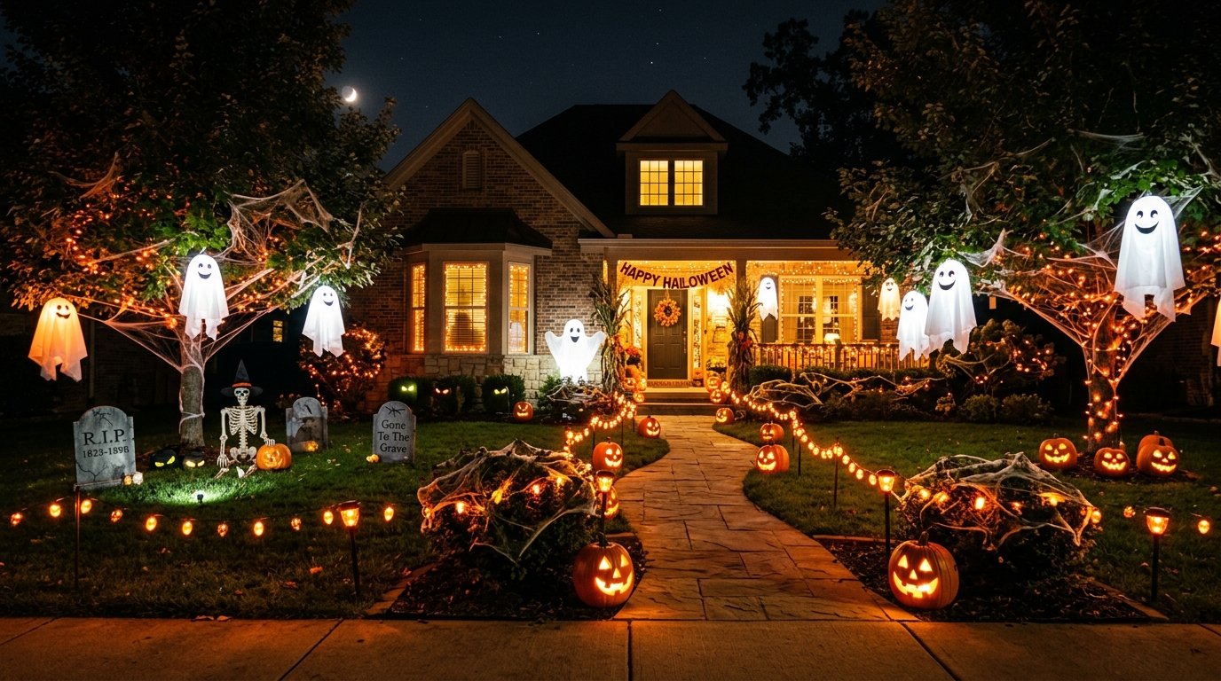 25 Outdoor Halloween Decorations for a Seriously Spooky Yard