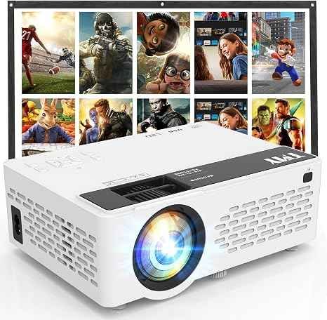 TMY 1080P Full HD mini portable movie projector with 100 inch screen