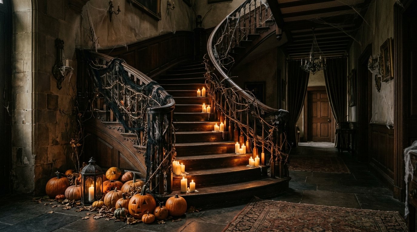 14 Vintage Halloween Porch Decor for an Old-School Spooky Look