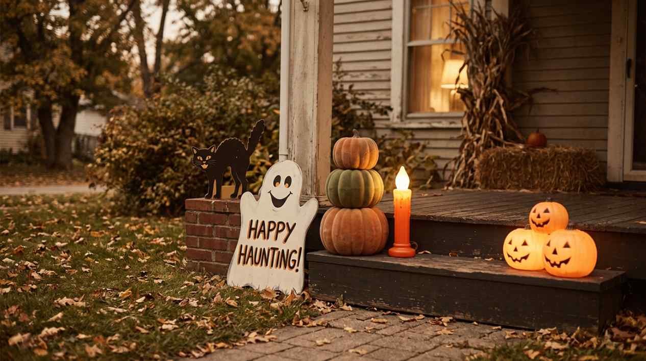 15 Vintage Halloween Decor Ideas That Bring Nostalgia to Your Front Yard